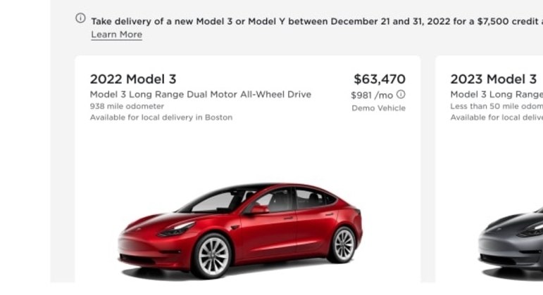 Tesla Model 3 custa a partir de US$ 46,9 mil nos EUA além de impostos estaduais e custos de frete e seguro