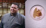 Arturo Baéz serviu choco biscuit caramelizado, geléia de butter cream de bacuri e paçoca de castanha-do-pará.Os jurados não aprovaram a apresentação do prato: 'É muito feia a sua sobremesa, e isso atrapalha a experiência de provar ela. Dito isso, chocolate e bacuri é uma combinação incrível', disse Felipe.