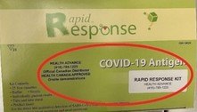 Falsos testes rápidos de Covid-19 são identificados no Canadá