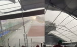 A tempestade que atingiu o Autódromo de Interlagos no primeiro dia de treinos do Grande Prêmio de São Paulo de Fórmula 1 causou avarias na estrutura das arquibancadas e transtorno aos fãs de automobilismo. O Corpo de Bombeiros foi acionado. Não há informações sobre feridos