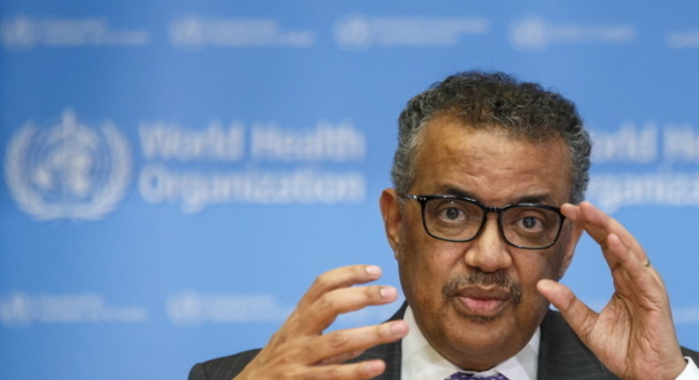 Tedros Adhanom, diretor-geral da Organização Mundial da Saúde (OMS)