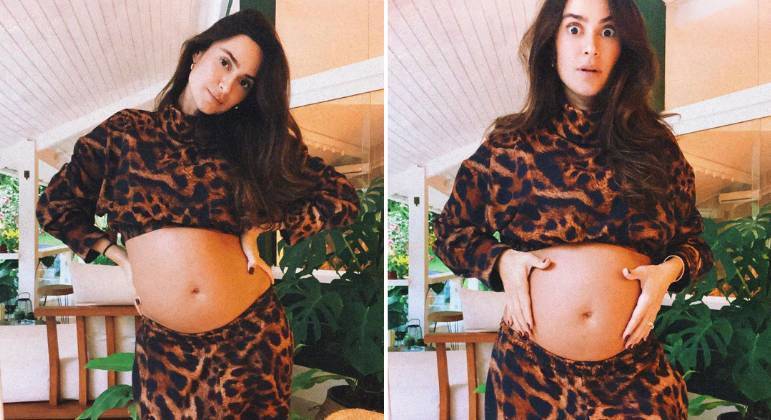 Thaila Ayala fala sobre 7º mês de gravidez: 'Durmo quase sentada' - Entretenimento - R7 Famosos e TV