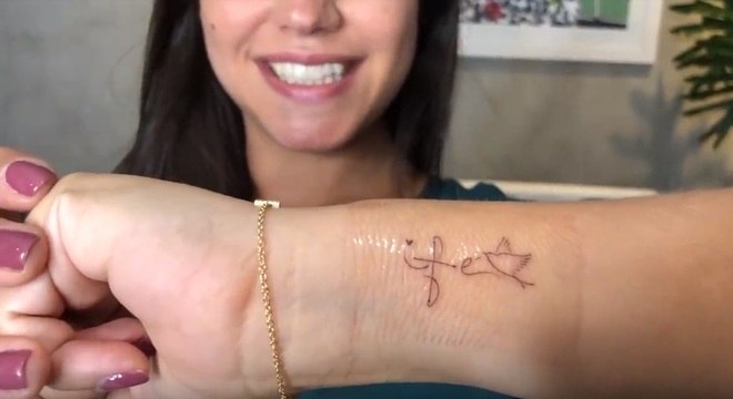 thais fersoza tatuagem filhos