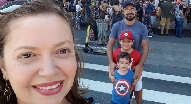 Thais sempre encontra tempo para praticar o voluntariado (Divulgação/ Arquivo Pessoal)