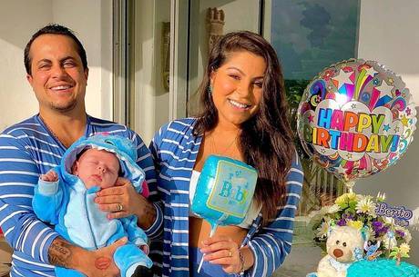 Família está em Miami, nos EUA, onde Bento nasceu