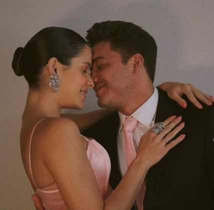 O cantor Wesley Safadão e a esposa, Thayane Dantas


