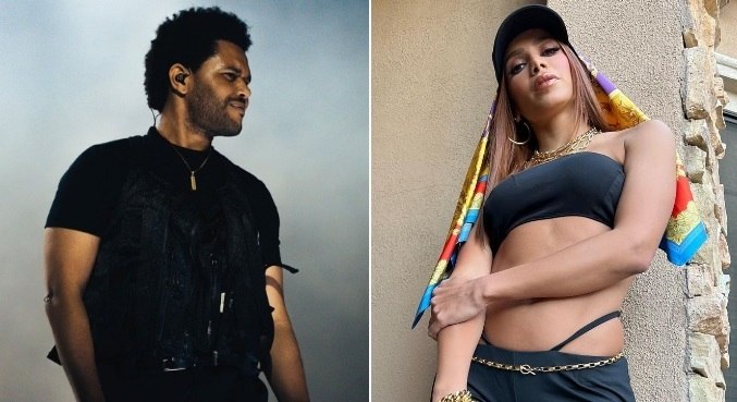 The Weeknd e Anitta estão interagindo agora pelas redes sociais
