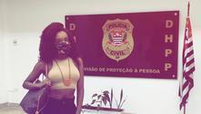 Thelma Assis registra boletim de ocorrência contra ataques racistas