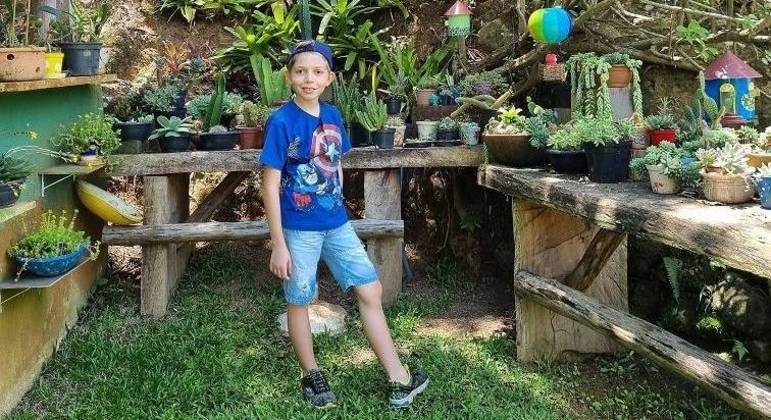 Theo Correia, 10 anos, quer inspirar crianças do mundo inteiro sobre preservação do meio ambiente