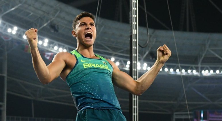 Thiago Braz ganhou a medalha de ouro nos Jogos Olímpicos do Rio, em 2016