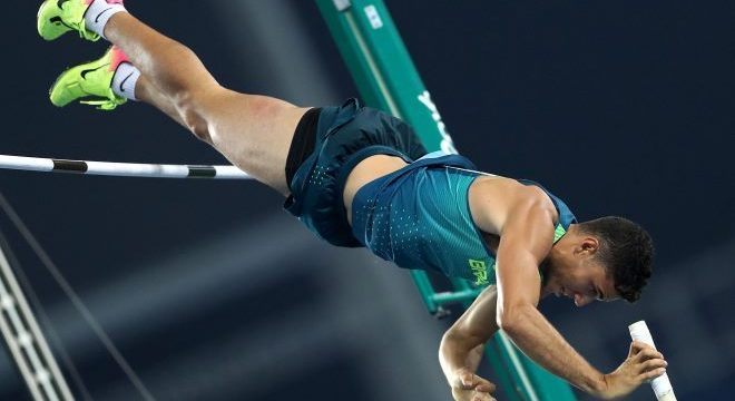 Campeão olímpico, Thiago Braz não quer rótulo de favorito do Pan-Americano