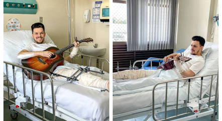 Músico foi internado no dia 11 de novembro