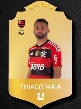 Thiago Maia - 5,0 - Bastante irregular durante toda partida. Pouco contribuiu com a saída de bola Rubro-Negra