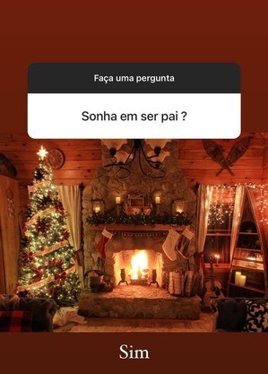 Thiago Nigro abre caixa de perguntas e respostas no Instagram
