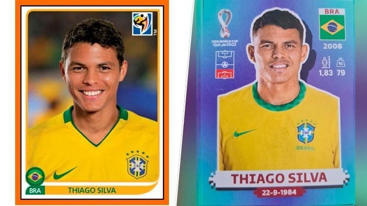 Thiago Silva (zagueiro – Brasil). Primeira aparição: 2010