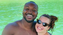 Fernanda Souza manda recado em aniversário do ex, o cantor Thiaguinho: 'Você é amor purinho'