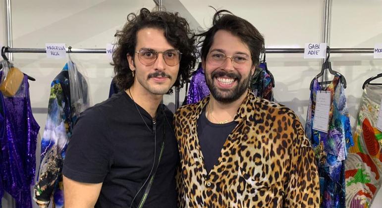 Patrick Doering (esq.) e Thomaz Azulay (dir.), dupla por trás da The Paradise