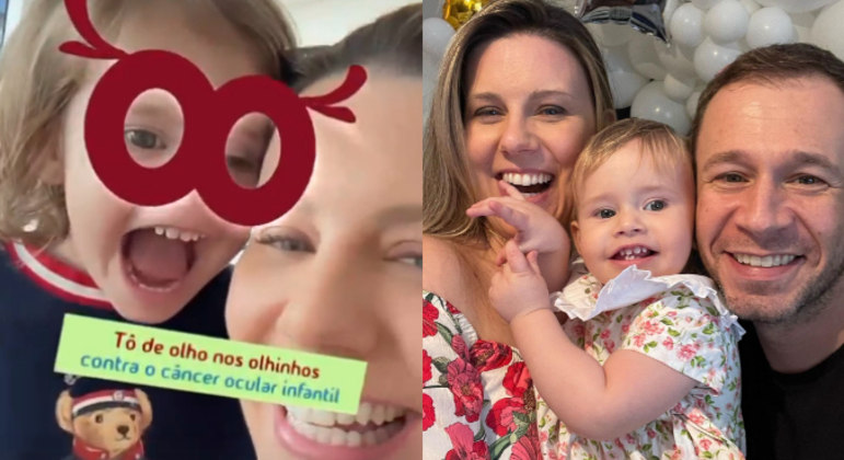 Lua, filha de Tiago Leifert, faz aparição rara nas redes
