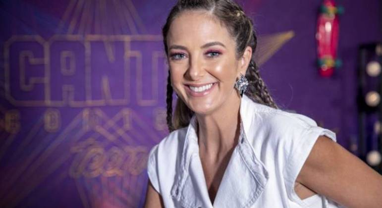Ticiane Pinheiro grava mais uma temporada de "Canta Comigo Teen"
