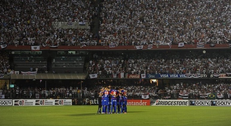 Tigre postou imagem no estádio do Morumbi para provocar o São Paulo