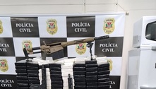 Polícia desativa depósito de armas e drogas em SP e prende suspeitos