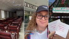 Influenciadora mostra cinema e zoológico em Cuba, e internautas se chocam com condições 
