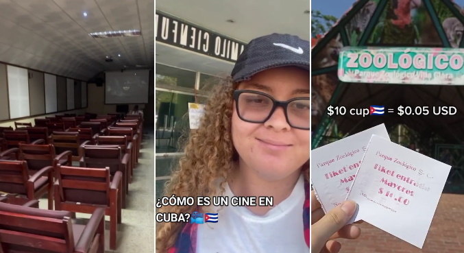 TikToker bombou com vídeos sobre os locais que frequenta em Cuba
