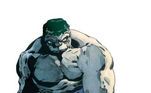 Outro projeto com arte de Sale foi Hulk: Cinza. Repare nesta sua versão do Gigante Esmeralda, ele aparece um tanto quanto monstruoso, meio disforme. Outro clássico do desenhista que nos deixou nesta quinta