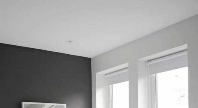 tinta cinza para parede de ambiente minimalista 