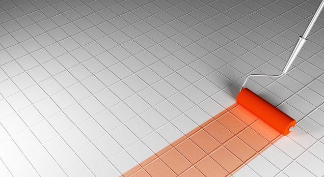 Tinta para pintar piso e azulejo