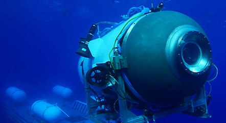 O submersível Titan desapareceu no domingo (18)