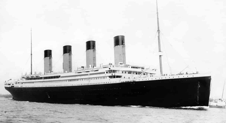 O Titanic afundou em 14 de abril de 1912