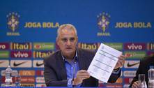 Tite anuncia convocados para partidas contra Equador e Paraguai