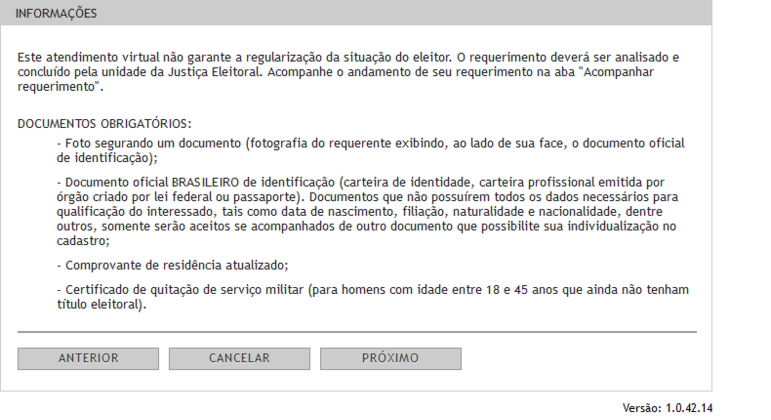 Atendimento on-line - Título Net — Tribunal Regional Eleitoral de Minas  Gerais