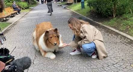 Japonês se fantasia de cachorro e faz primeiro passeio pelas ruas de Tóquio 