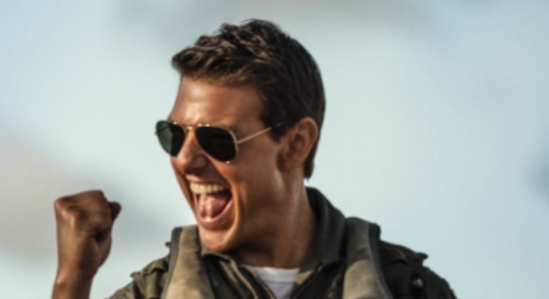 Tom Cruise em 'Top Gun: Maverick'
