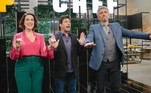 Para relembrar a temporada do Top Chef Brasil 2, o #TBT de
agosto foi voltando às gravações com seus colegas de programa Felipe Bronze e
Ailin Aleixo
