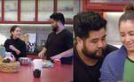 Depois de tantos passeios juntos, Vic e Henrique se aproximaram, e os amigos começaram a shippar o casal. Não é que deu certo? Na final do programa rolou até um beijinho!