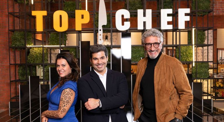 O trio de jurados do Top Chef Brasil 4 promete grandes emoções na nova temporada