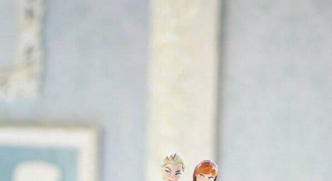 topo de bolo da frozen 