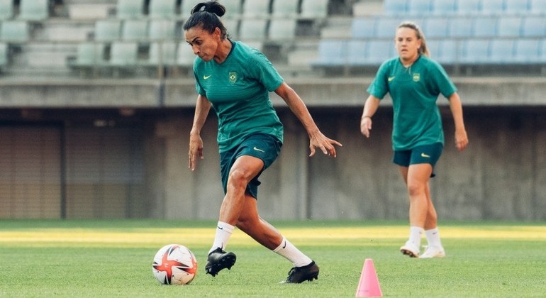 Brasil Inicia Participacao Em Toquio Com Futebol Feminino Nesta Quarta Esportes R7 Olimpiadas