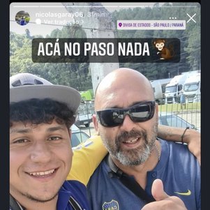 Torcedor do Boca ironiza prisão por gesto racista
