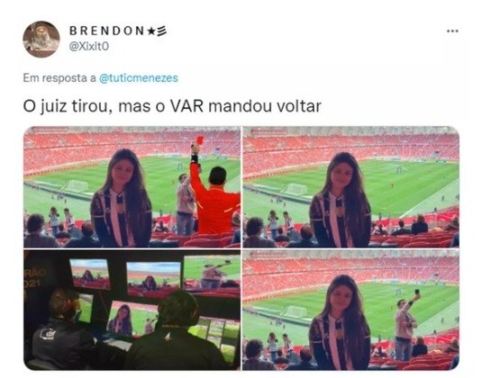 Outro usuário acreditou que a melhor solução para a situação seria chamar o VAR