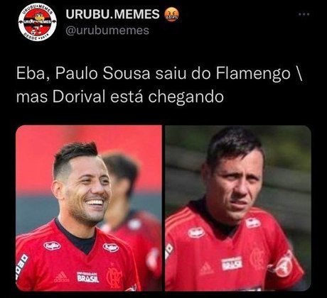 Torcedores brincam com saída de Paulo Sousa e retorno de Dorival Júnior ao Flamengo.