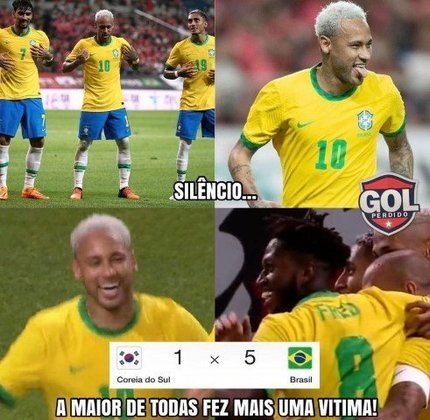 Torcedores brincam nas redes sociais após vitória da seleção brasileira
