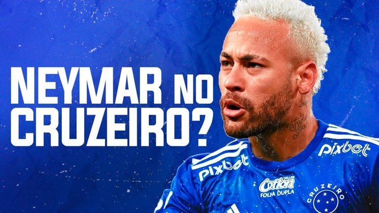 Torcedores do Cruzeiro sonham com a chegada de Neymar.
