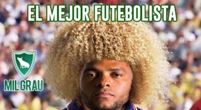 Torcedores do Palmeiras brincam após boa atuação de Borja e vitória na Libertadores