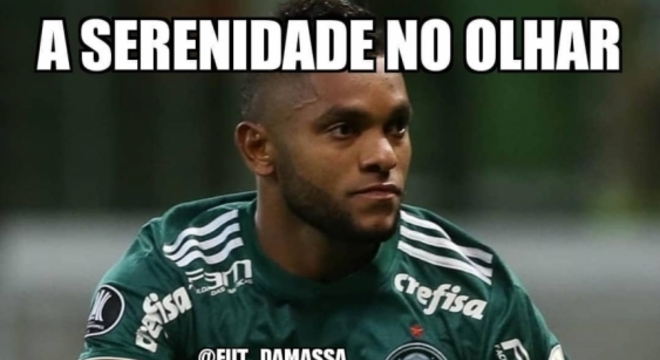 Torcedores do Palmeiras brincam após boa atuação de Borja e vitória na Libertadores