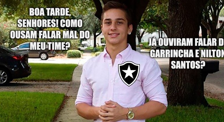 Torcedores fazem memes com assinatura de pré-contrato entre Botafogo e investidor John Textor.
