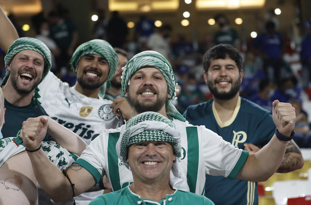 torcedores Palmeiras x Chelsea, Mundial 2021,